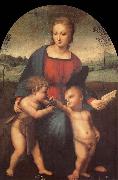 Aragon jose Rafael The Madonna of the goldfinch oil on canvas